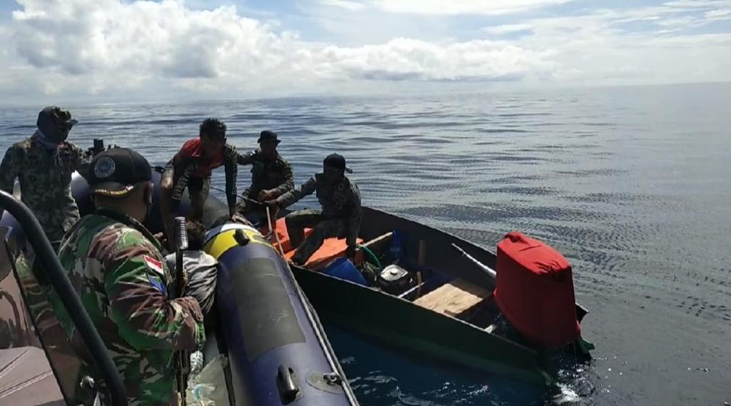 KKP Hentikan Aksi Pengebom Ikan Asal Malaysia di Laut Sulawesi (1)