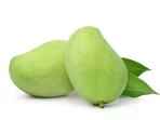 two-fresh-green-mangoes-fruits-with-leaves-isolated-white-background_252965-1160