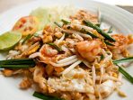 Thai food, Phat Thai noodles, Stir fried noodles