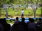 Gubernur DIY di pruning perdana tanaman biomassa di Gunungkidul. (Dok. Pemda DIY