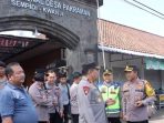 Wakapolda Bali mendatangi Pasar Sempidi untuk mengecek kesiapan pengamanan kuker Presiden (Panennews.comAgung Gede)