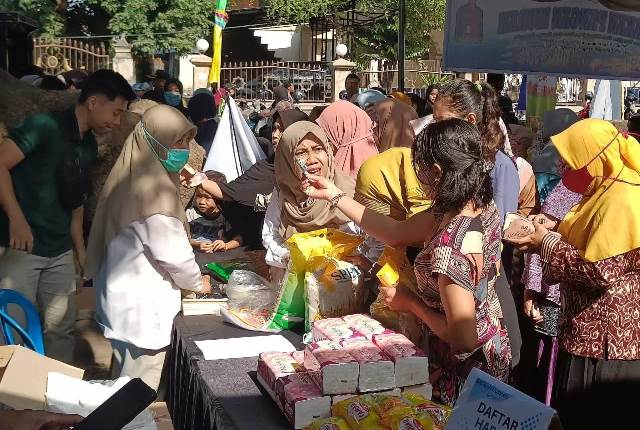 Gerakan pangan murah di Kota Mataram. (DKP Kota Mataram)