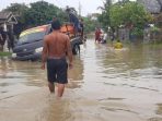 Bencana banjir di Desa Clering
