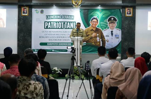 Peluncuran Program Patriot Tani. (Dok. Pemkab Gunungkidul)