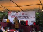 Seorang peserta dalam ajang Barista Competition 2024 IFBEC di NTB